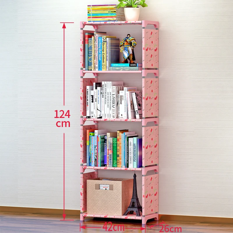 Multiple Cube Children Bookcase Simple Assembled Toy Book Storage Cabinet Display Stand Study Room Bookshelf for Home Decoration Multiple Cube Children Bookcase Simple Assembled Toy Book Storage Cabinet Display Stand Study Room Bookshelf for Home Decoration