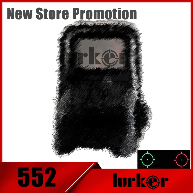 Hlurker 552 красная точка рефлекса Голографические прицелы коллиматор прицел AA
