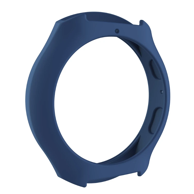 Синий Мягкий силиконовый защитный чехол для samsung Galaxy gear S2 SM-R720& SM-R730 - Цвет: Синий