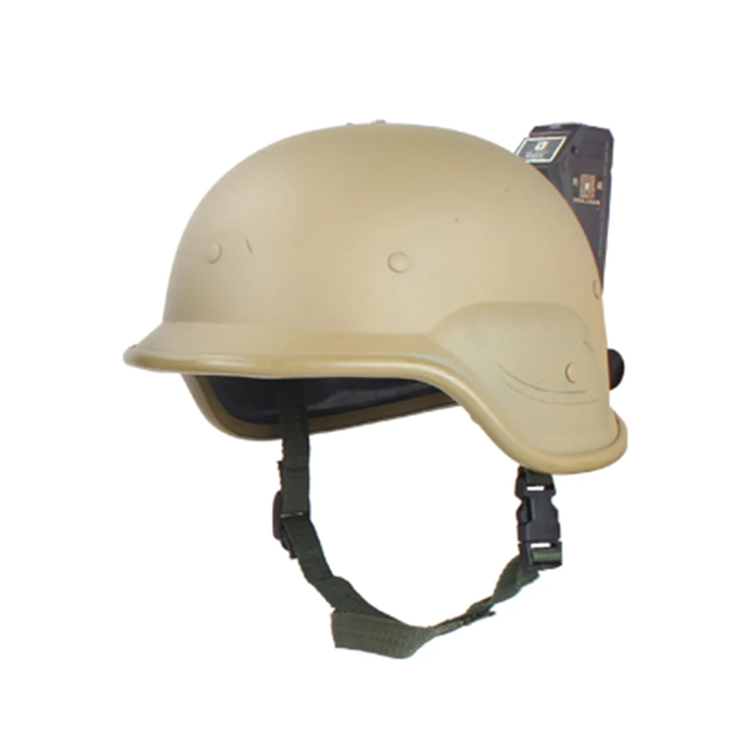 

Single Lamp Helmet Women Induction Determine Helmet for CS Water Gel Beads Blaster Battle - Tan