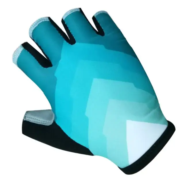 Горячие летние велосипедные перчатки гель Половина пальца ударопрочный спортивные перчатки для спортзала MTB горный велосипед перчатки для мужчин/wo мужчин Antil-skip - Цвет: 4