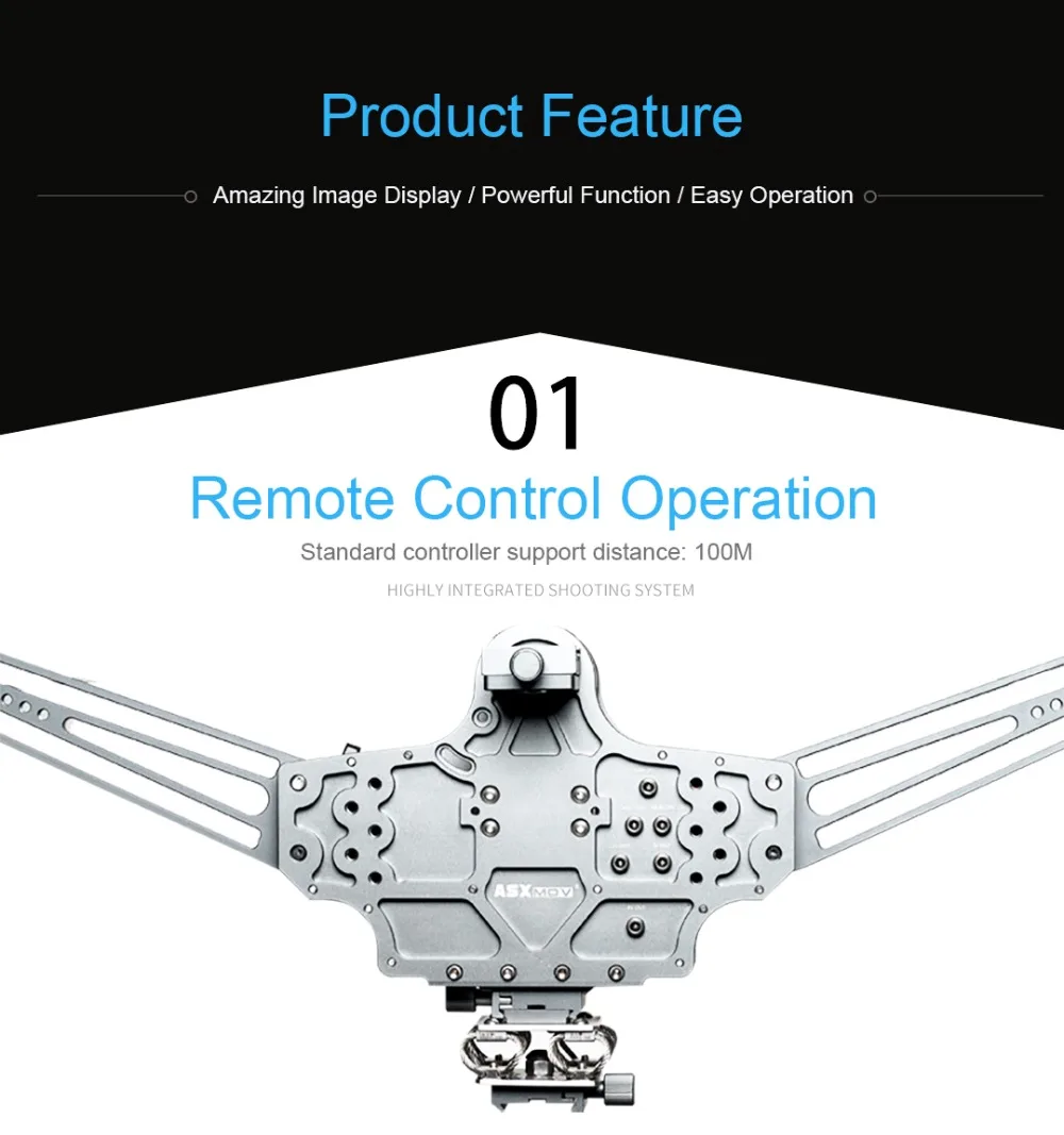 ASXMOV 4 м/с 20 кг Полезная нагрузка panorama timelapse воздушная видеосъемка карданный фокус кабельная система приложение Беспроводное управление