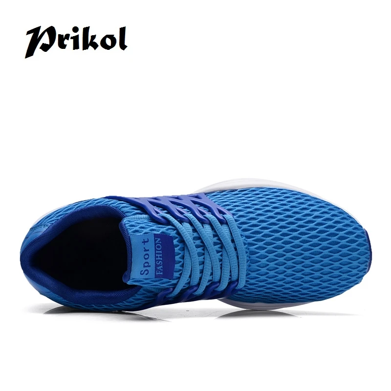 Prikol Роскошные брендовые летние Tenis Masculino Мужские дышащие спортивные туфли