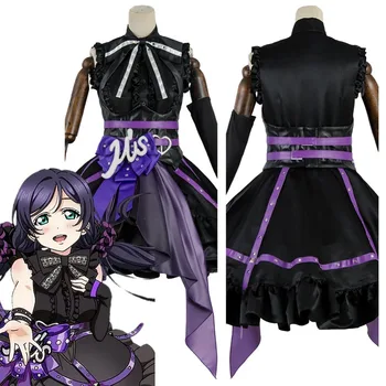 

Love Live Lovelive Arcade 3rd Gen Nozomi Tojo Cosplay Costume Initial D School Idol Stage Dress Halloween Carnival Party