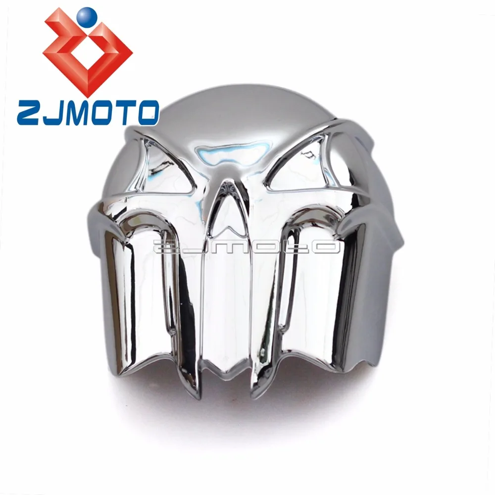 Cowbell Horn Cover For Harley Softail Dyna Touring 1992 2013 Chrome