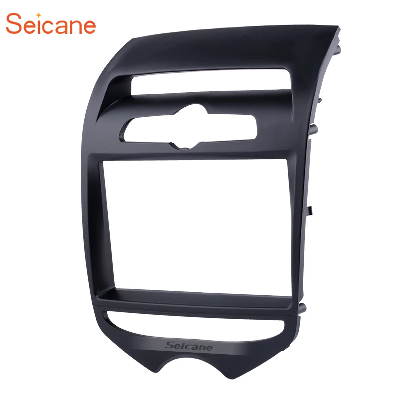 

Seicane Black 2Din Car Radio Fascia Frame DVD Panel Dashboard For 2012 Hyundai IX20 with Manual AC