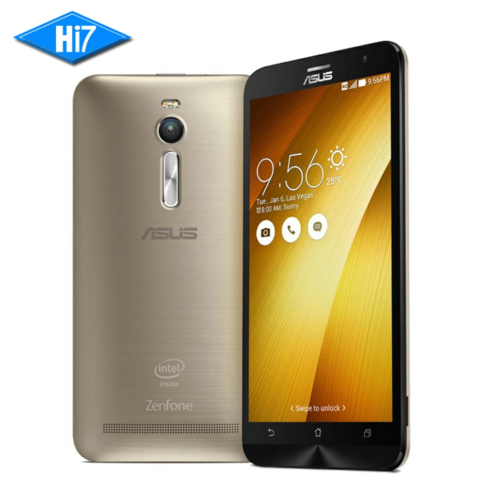 Original ASUS Zenfone 2 Ze551ML CellPhone Android 4GB RAM 16GB ROM 5 5 1 8GHz Wifi