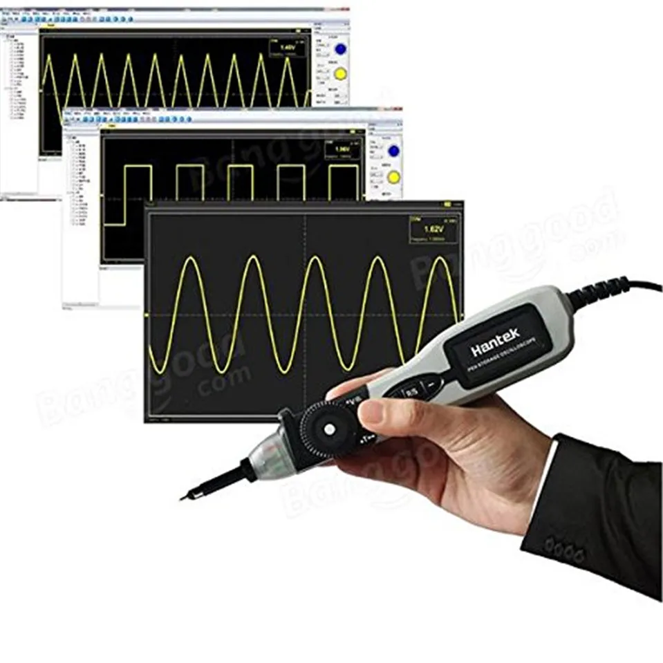 

2018 Hantek Digital Oscilloscope PSO2020 Diagnostic-tool Portable Pen type Storage Handheld Oscilocopio USB PC 1 Channel 20Mhz