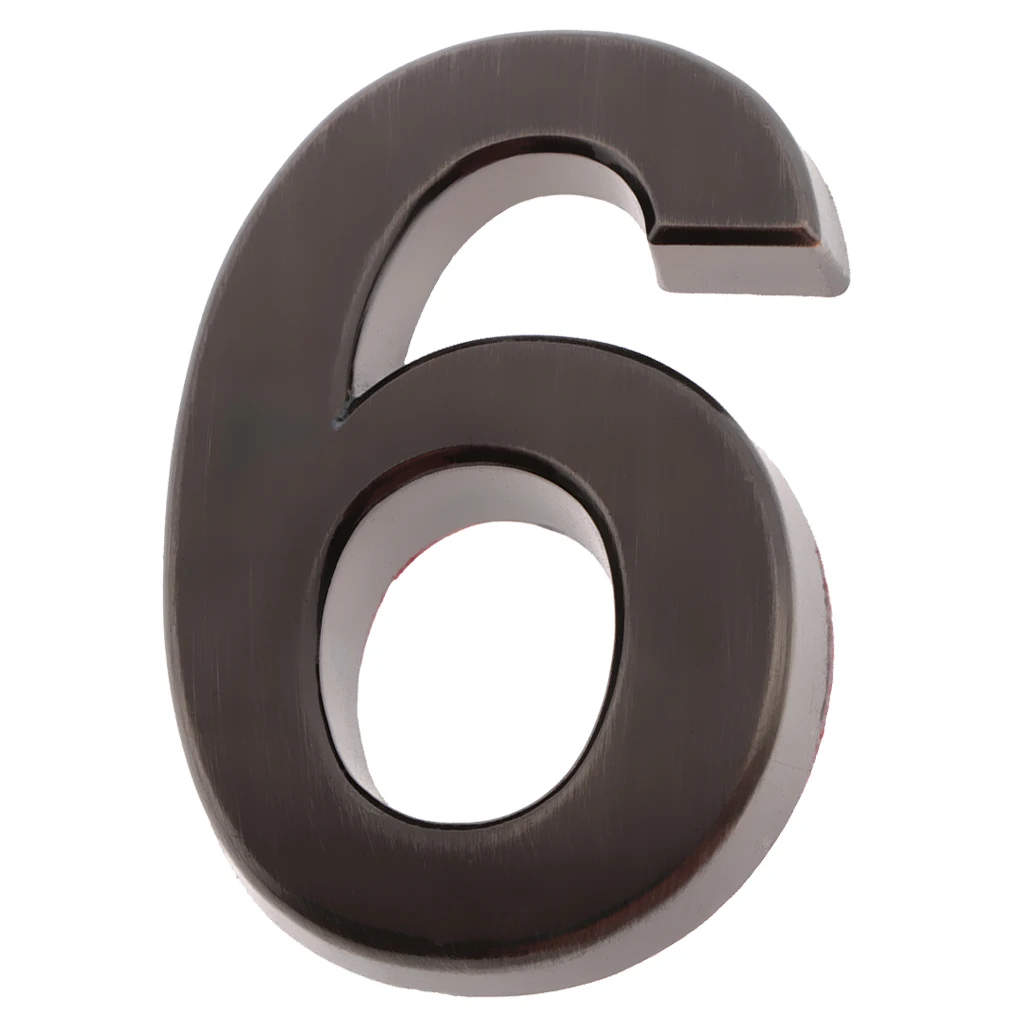 Self-adhesive House Address Digits Numbers Sign Stickers for Mailbox Apartment Hotel Door Address Number Sign