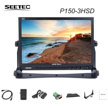 

SEETEC P150-3HSD 15 Inch Professional 3G SDI Monitor HDMI YPbPr HD 1024x768 LCD broadcast Screen for cameras dslr filmmaking