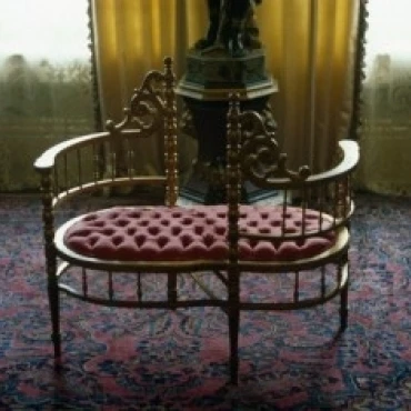 Tete-A-Tete  1880-85  Antiques-Furniture Poster Print (24 x 36)