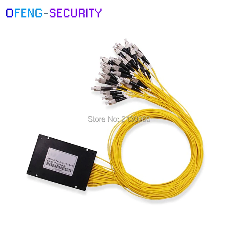 

ABS FC-UPC 1X32 PLC splitter Fiber optical splitter box single mode with FTTH Planar waveguide Optical Couple