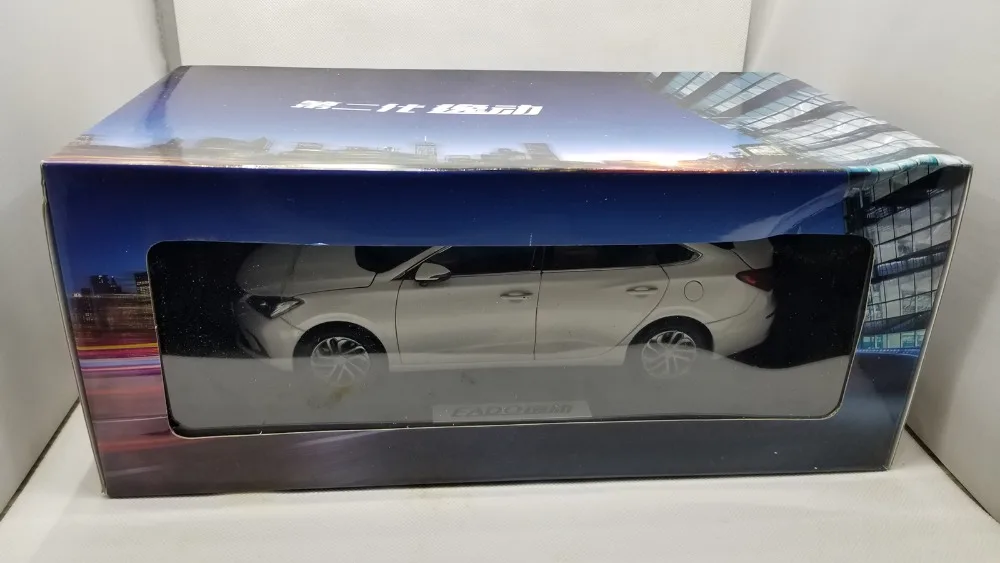 1:18 литая под давлением модель для Changan Yidong Eado 2018 игрушечный автомобиль из сплава