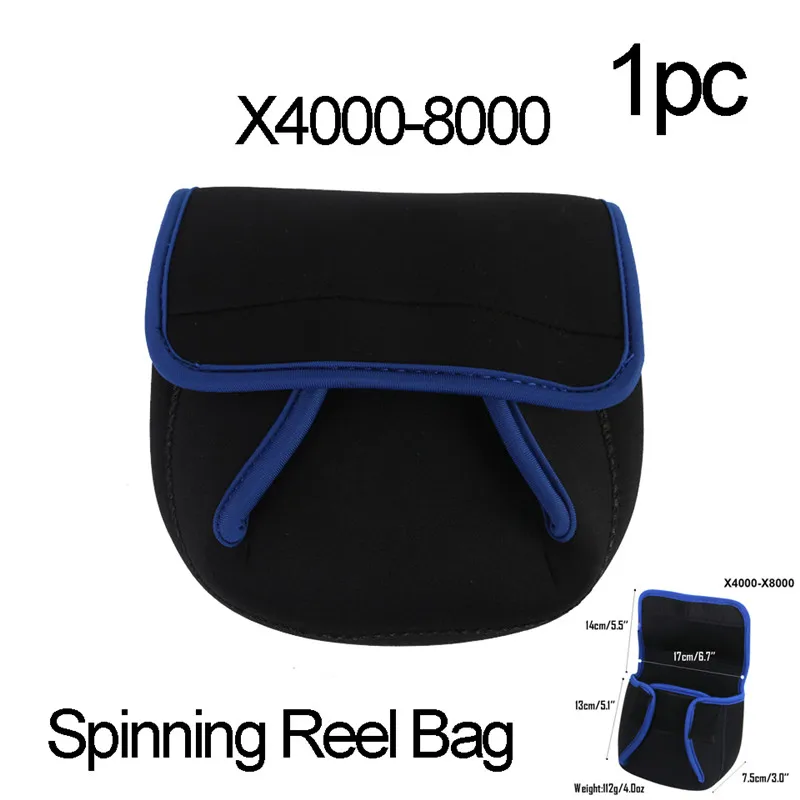 Maximumcatch Неопреновая катушка для приманки, сумка для спиннинга/Троллинг Рыболовная катушка, чехол, чехлы для рыболовных аксессуаров - Цвет: spinning reel bag1pc