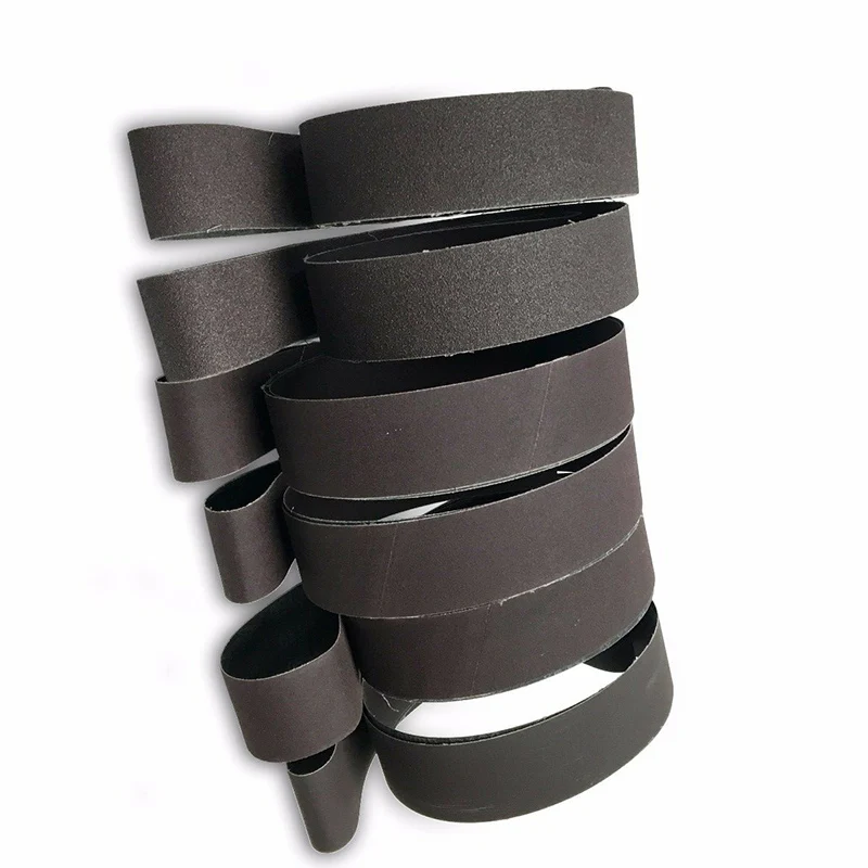 

6pcs 80Grit 1800*50mm Grinding And Polishing Replacement Sanding Belt Grit Paper For Angle Grinder Machine
