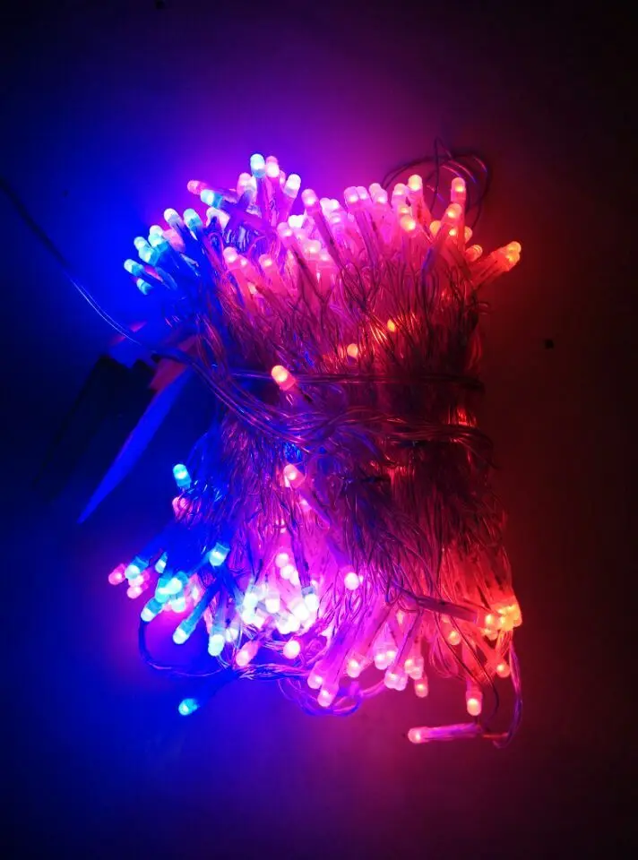 Buy 2015 NEW 3*3m 300LED Turn colors Red Blue Purple