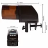 Nicrew numérique LCD distributeur automatique de nourriture pour poissons Aquarium réservoir étang automatique distributeur de nourriture poissons minuterie distributeur de nourriture minuterie capacité réglable ► Photo 2/6
