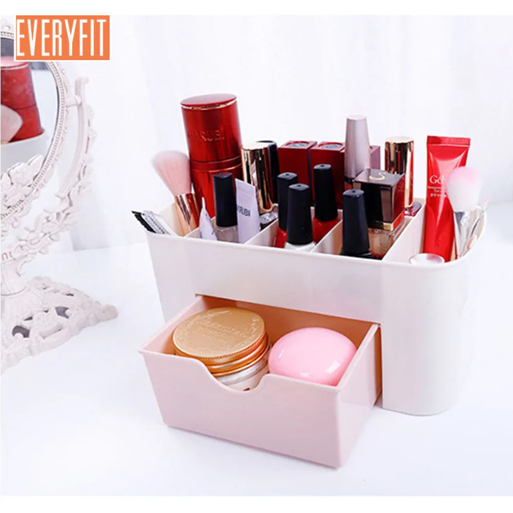 

Everyfit Multifunctional Plastic Desktop Organizer Home Drawer Jewelry Stationery Makeup Storage Box