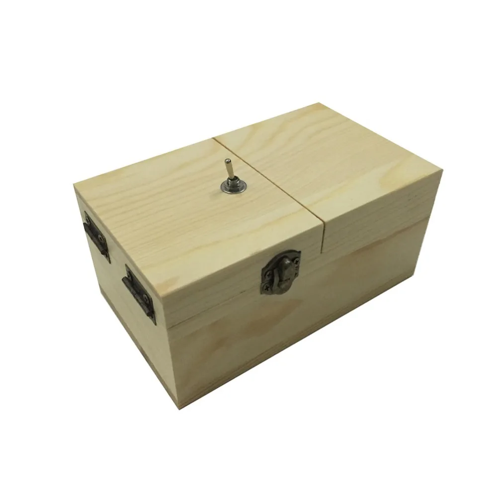 Новая креативная деревянная бесполезная коробка приколы и розыгрыши Забавные игрушки оставьте меня в одиночке коробка для подруги ребенка Подарки для детей