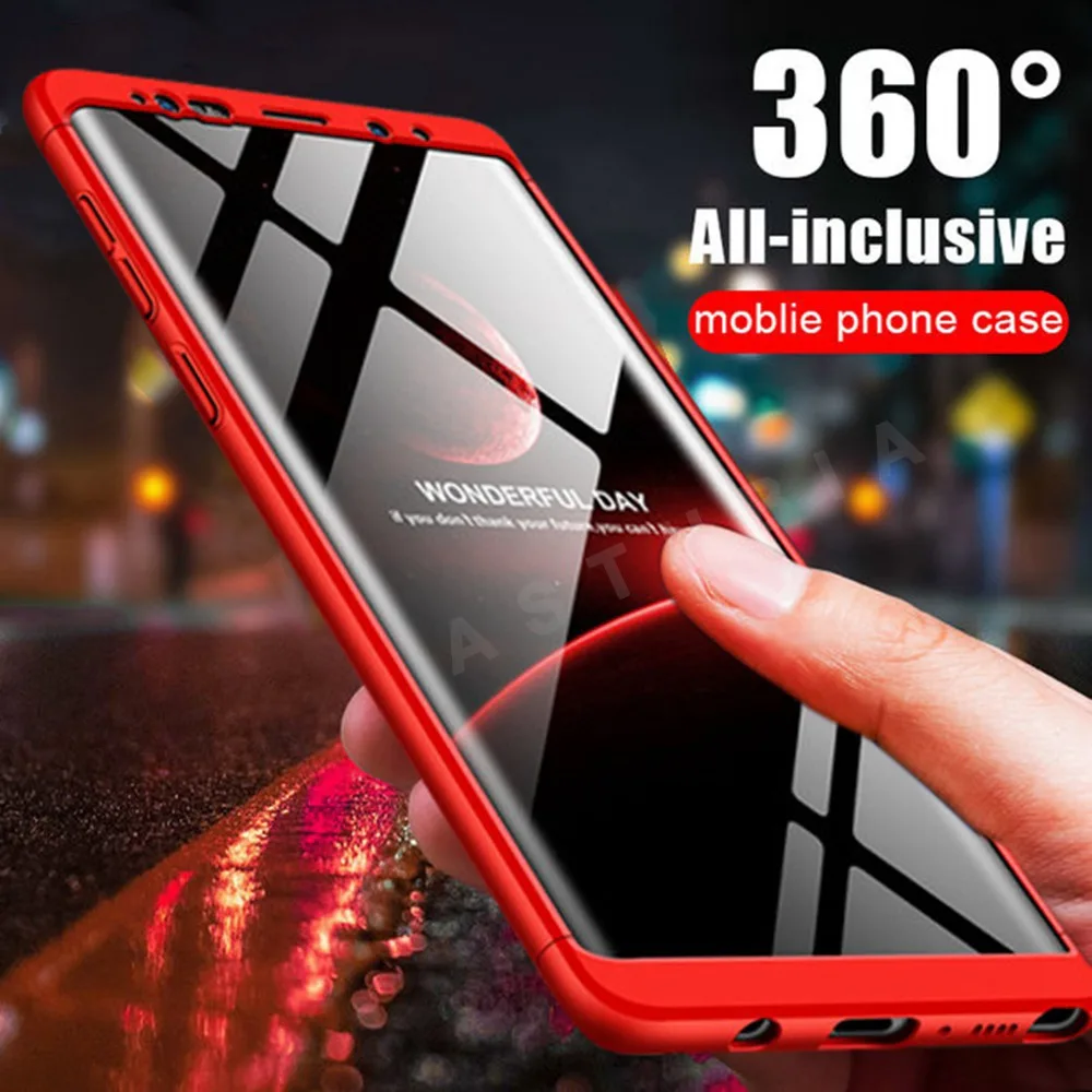 

Phone Case For Oneplus 6T Case 360 Original Shockproof Armor Protective Cover For Oneplus 6 Cases One plus 5 Coque Oneplus 5T 5