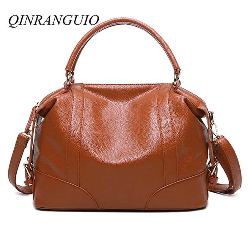 Kopen QINRANGUIO Schoudertas Vrouwen Messenger Bags Luxe Handtassen Vrouwen Tassen Designer Crossbody Tassen Voor Vrouwen 2018 Bolsa Feminina