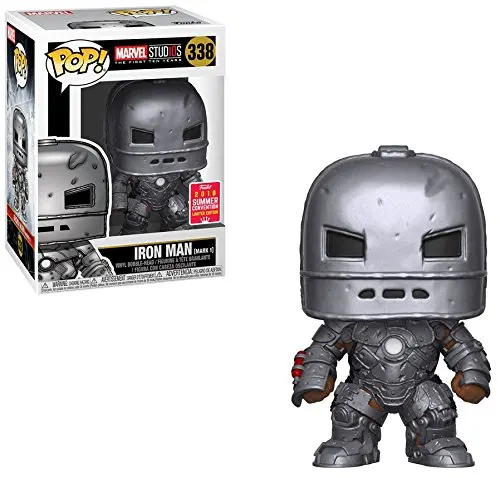 2018 SDCC эксклюзивная фигурка Funko pop Official Marvel Studios ЖЕЛЕЗНЫЙ ЧЕЛОВЕК Марк 1 виниловая