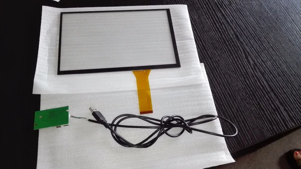 

10.1 inch 45pin Capacitive Touch Panel with USB Controller Kit multi-point capacitive touch panel screen free shipping