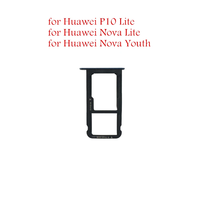 Для Huawei P10 Lite держатель лотка для карт Micro SIM Nano Слот карты SD адаптер Nova запасные