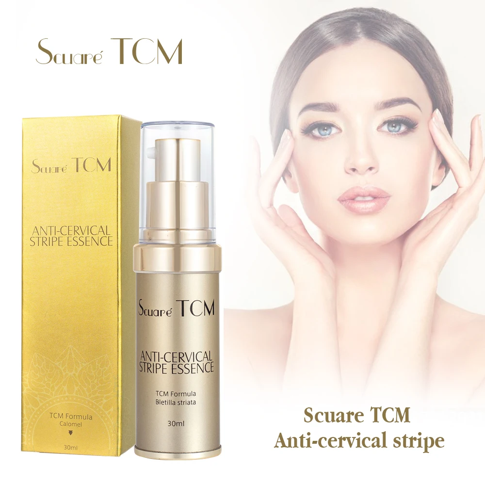 

Scuare special effect Anti-Cervical Stripe Essence. Prevent dry face and body skin, TCM Formula Bletilla Striata 30ml