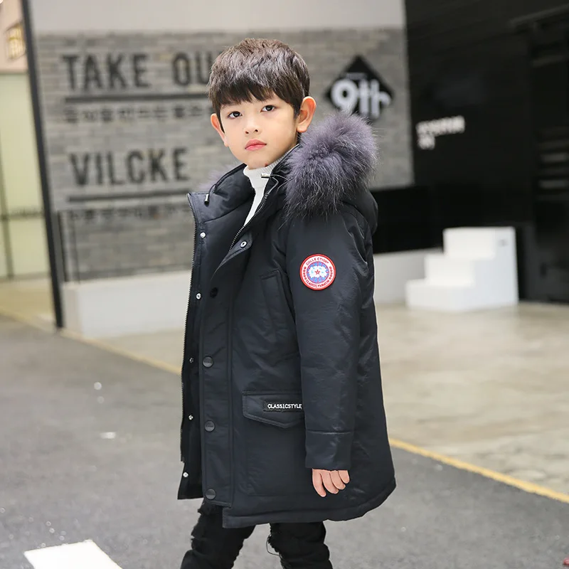 jaqueta pena de ganso infantil