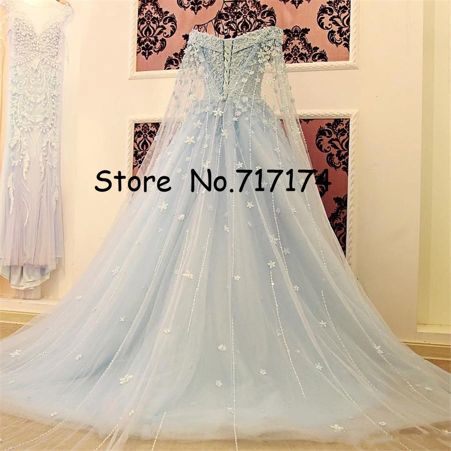 off-shoulder-tulle-bridal-gowns-a-line-wedding (1)