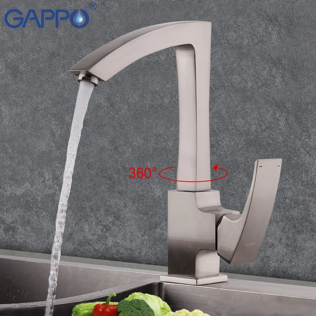 Special Offers GAPPO kitchen faucet water mixer tap torneira kitchen sink faucet Brass waterfall faucet tap Bronze kitchen taps water sink     