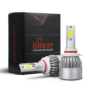 

iSincer Car Headlight 80W 8000lm Fog Light Auto Bulb Headlamp Car LED Light 6000K Light H7 H4 LED H8/H11 HB3/9005 HB4/9006 H1