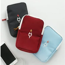 Портативный кабель для передачи данных для наушников USB дорожный портативный кейс Органайзер сумка Аксессуары для путешествий