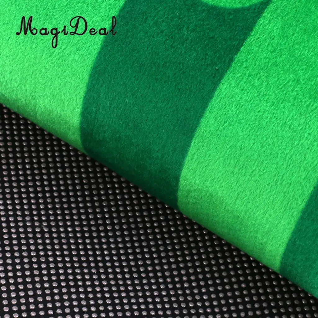 Outdoor 10'x1' Non-slip Indoor Practice Golf Putting Green Mat Golf Training Aid with Putting Cup Flag + Storage Bag Replacement