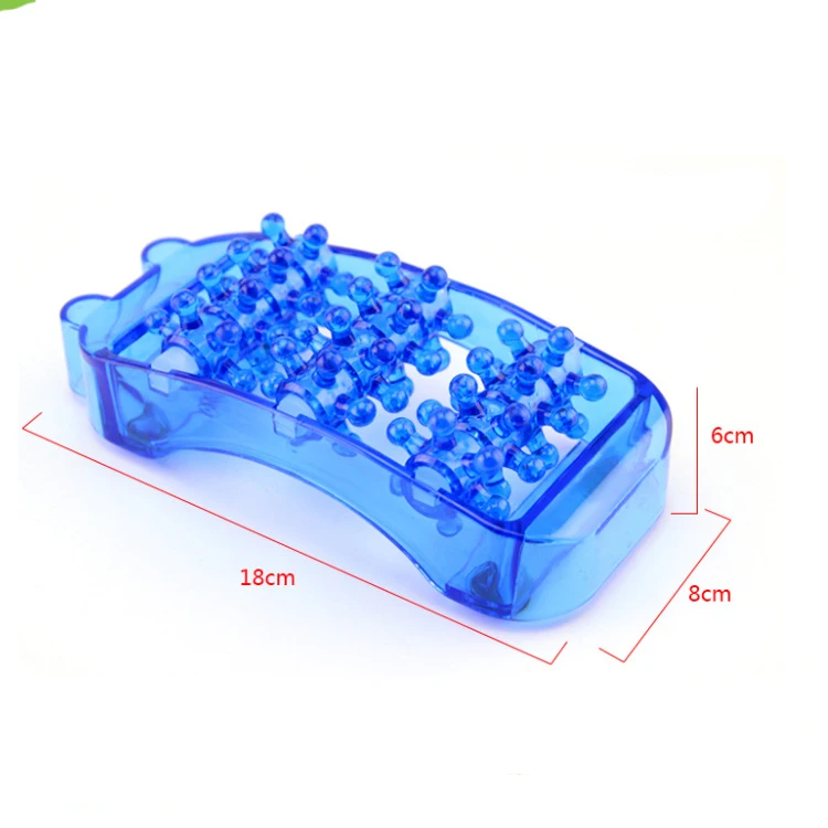 2x New foot massage acupuncture acne home massager plastic feet massage three rows active massage 2x New foot massage acupuncture acne home massager plastic feet massage three rows active massage