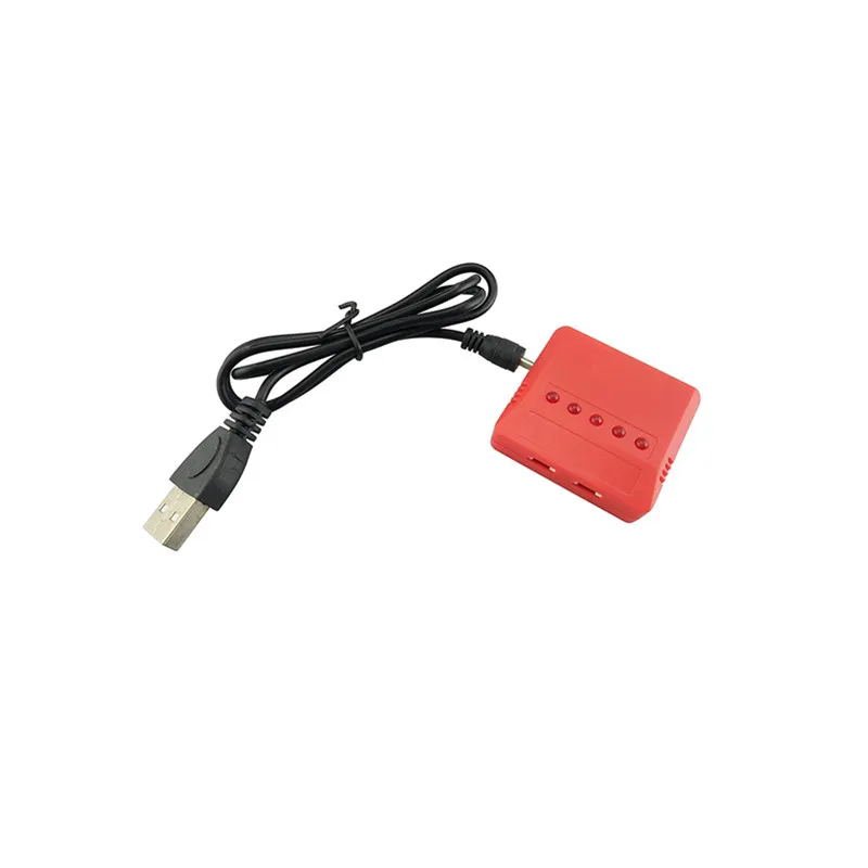 5 шт. 3 7 в 500 мАч батарея для Hubsan X4 H107C H107L H107D H107P + HS170 HS170C SYMA X11 портов зарядное