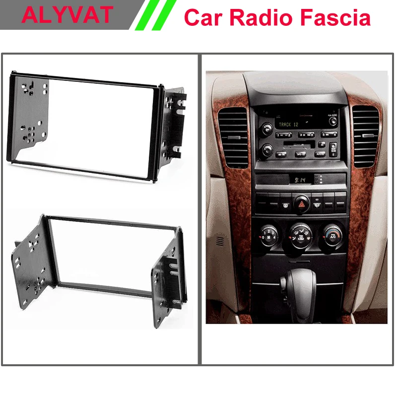 

Car Radio DVD CD Fascia Frame Plane installation surround facia trim CD dash kit for KIA Sorento (BL) 2006-2009 2-DIN