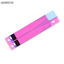 QSMHYM 5 шт. клейкая лента для аккумулятора Наклейка в виде полосы растягивается для iPhone 6 6 S 7 4,7 дюймов гарантия