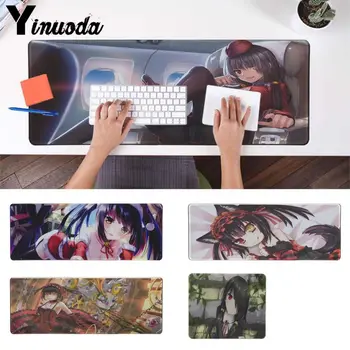 

Yinuoda Boy Gift Pad Nightmare Tokisaki Kurumi date alive laptop Gaming mouse pad Pad To Mouse Notbook Computer Gaming Pad mouse