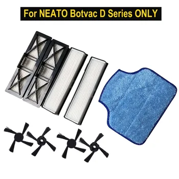 

CLEAN DOLL Mop pad HEPA Fillter Magnetic side brush for Neato Botvac D & connected D75 D80 D85 Botvac 65 70e 75 80 85 FILTER
