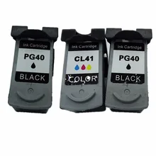 Восстановленные картриджи для Canon PG-40 PG 40 PG40 CL-41 CL41 CL 41 Pixma iP2580 iP1980 iP2680 MP145 MP150 MP160 MP170
