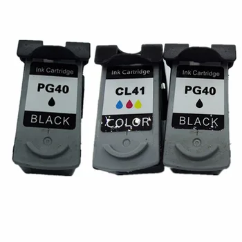 

Remanufactured Ink Cartridges For Canon PG-40 PG 40 PG40 CL-41 CL41 CL 41 Pixma iP2580 iP1980 iP2680 MP145 MP150 MP160 MP170