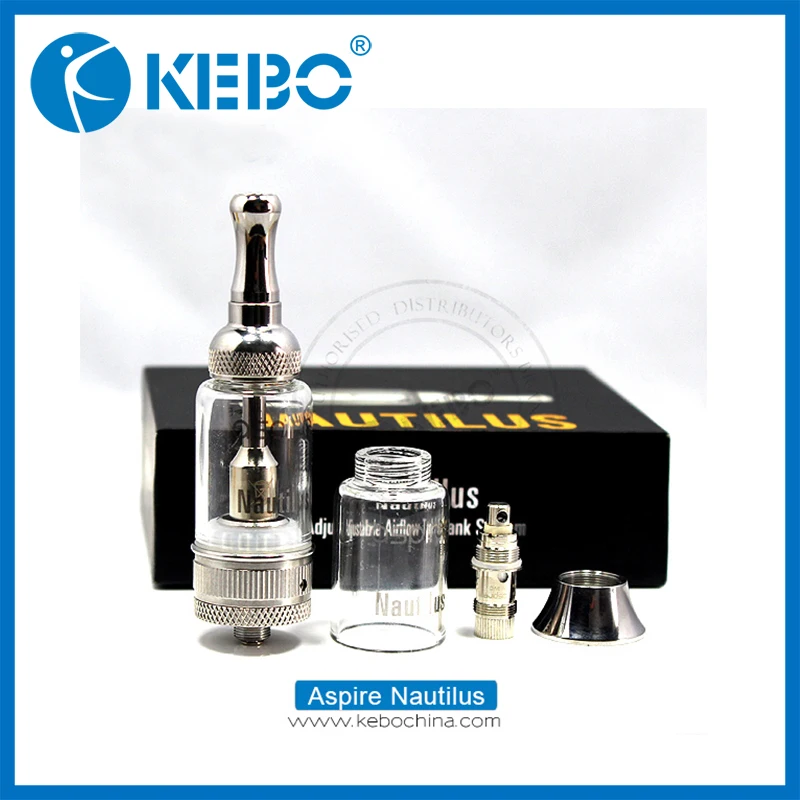 Оригинал Aspire Наутилус 2 Танк Fit с Nautilus bvc катушки 0.7ohm 1.8ohm 23 Вт на поток воздуха Nautilus2