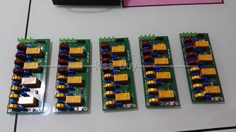 Собранный dc 12v 100W 3,5 Mhz-30 Mhz усилитель мощности HF фильтр низких частот