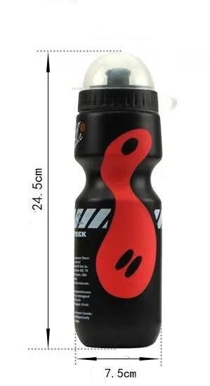 1 шт. алюминиевый сплав велосипедная бутылка для воды, держатель для бутылки, набор для мотоцикла, велосипедная бутылка с пыленепроницаемой крышкой