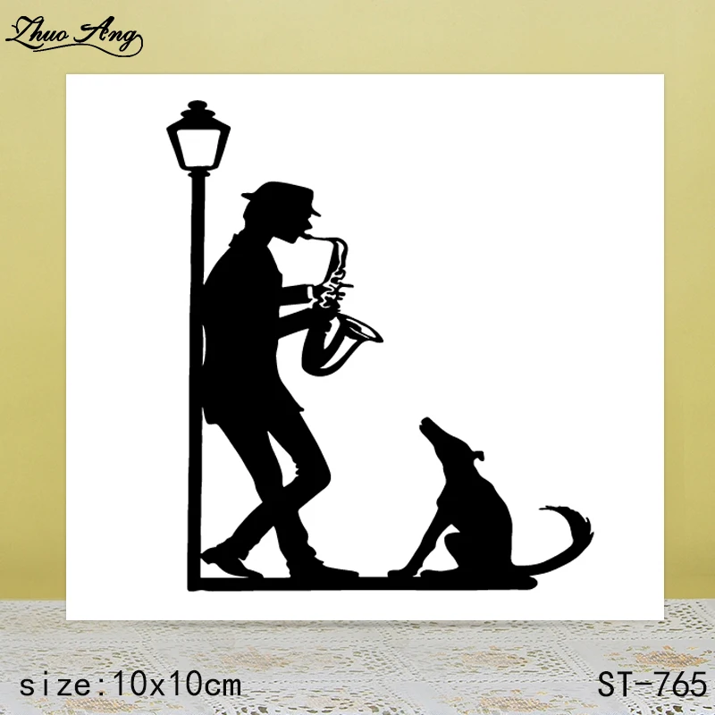 

ZhuoAng New ST-765 design transparent seal / sealed DIY scrapbook / album decoration card / seamless seal