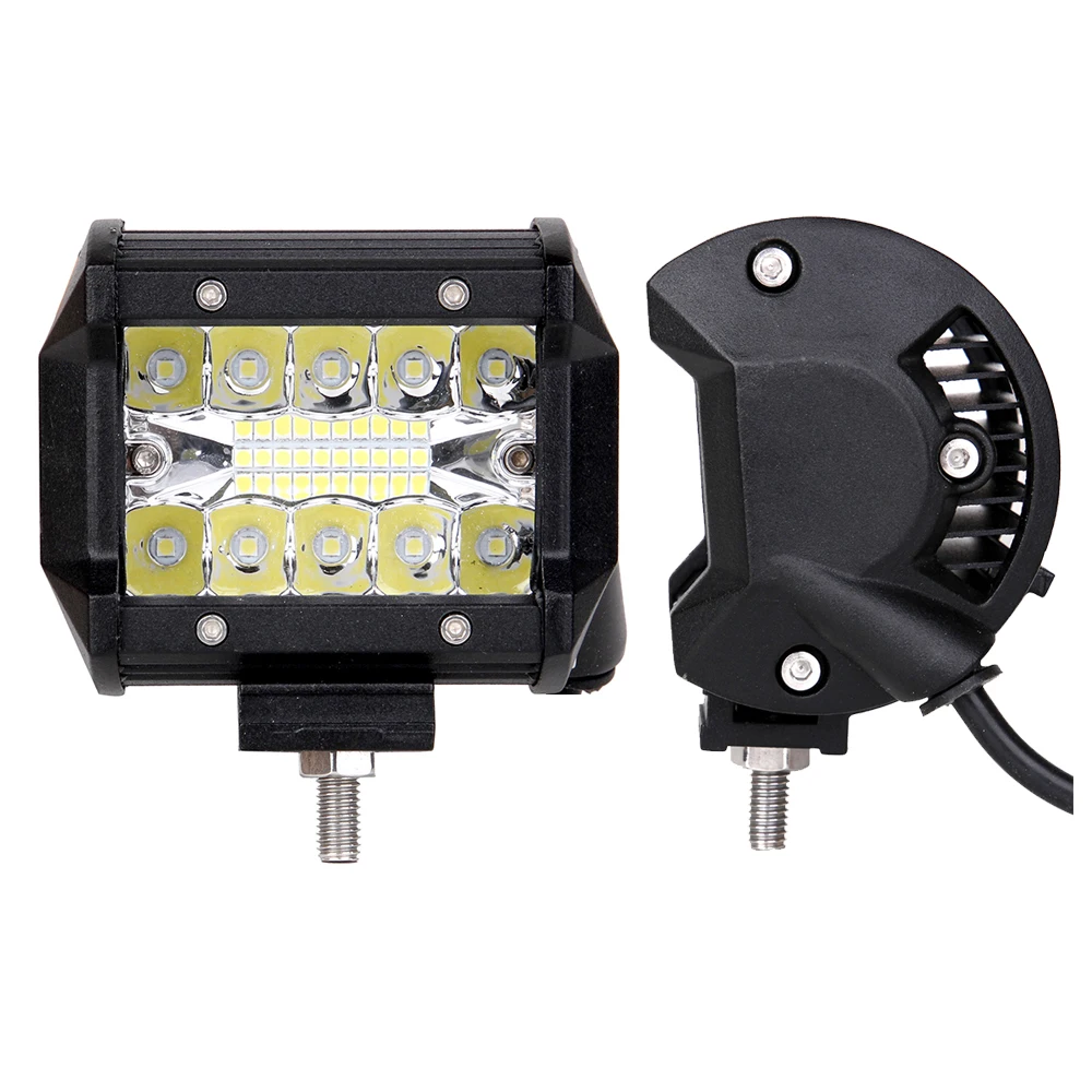 

Z&L 2PCS 4INCH LED WORK LIGHT BAR CAR MOTORCYCLE BICYCLE SUV TRUCK TRACTOR 4WD 4X4 12V 24V INDICATOR DRIVING FOG LAMP HEADLIGHT