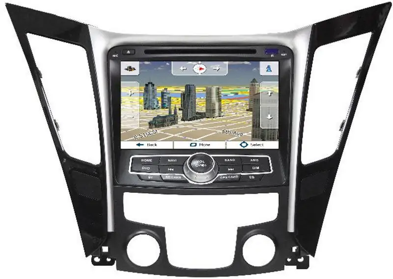 Excellent 7" Car DVD player with GPS(opt.),audio Radio stereo,USB/SD,AUX,BT/TV,car multimedia headunit for HYUNDAI SONATA 2011 2012 2013 4