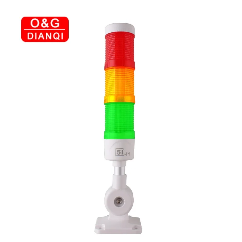 LED Emergency Warning Light Red Green Yellow for Machine DC12V Safety